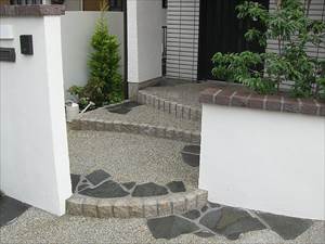 アプローチ - 施工例写真16