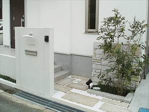 門柱 - 施工例写真01